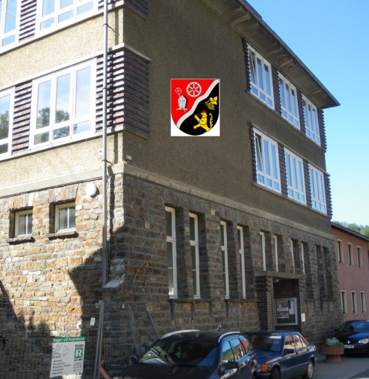 B&uuml;rgerhaus mit Logo | &copy; Gerhard Blum
