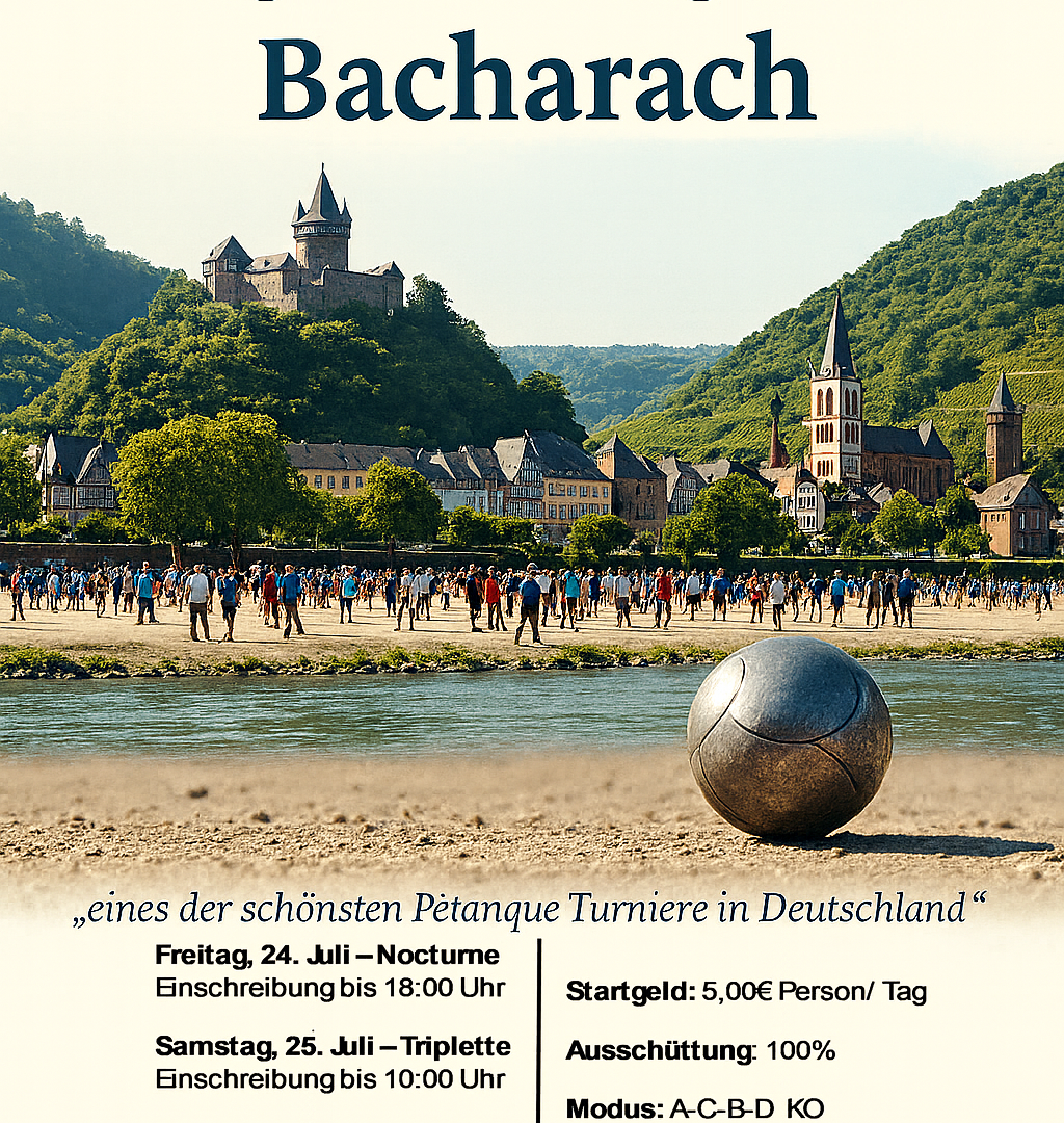 Plakat 2026 | &copy; Petanque Club Bachaarch