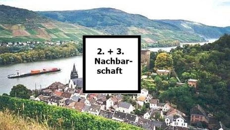 2. + 3. Nachbarschaften | &copy; Gerhard Blum